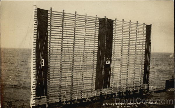 A Navy Target Before Being Fired At