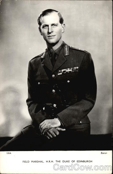 H.R.H The Duke of Edinburgh - Field Marshal Royalty