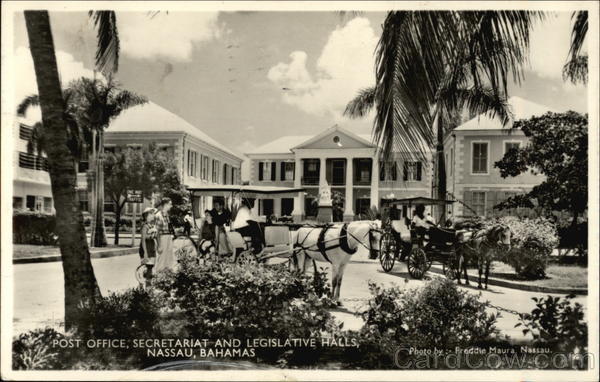 Post Office, Secretariat and Legislative Halls Nassau Bahamas