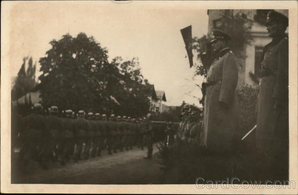 Soldiers Marching Review 3rd Reich? World War II