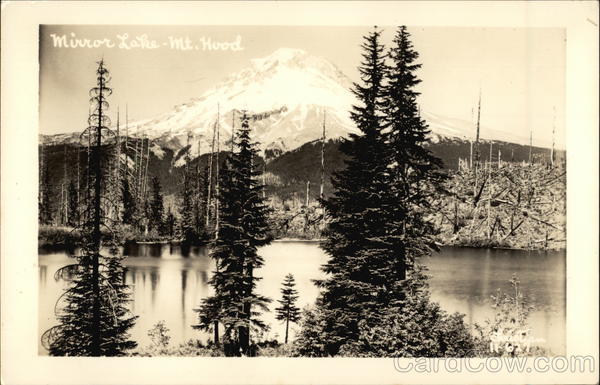Mirror Lake - Mt. Hood Scenic Oregon
