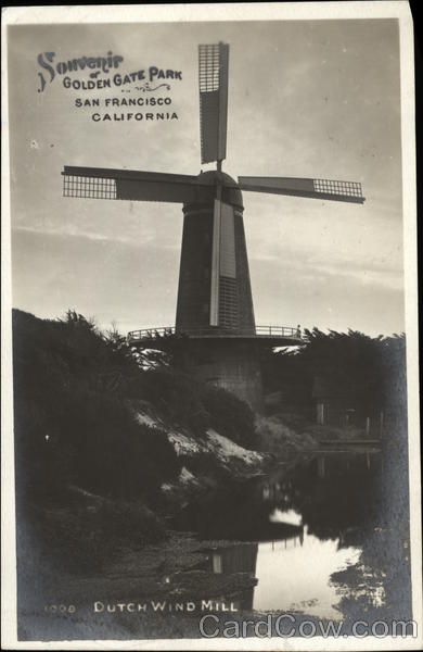 Dutch Windmill, Golden Gate Park San Francisco California