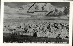 Alaska's Coastline Mount Saint Elias, AK Postcard Postcard