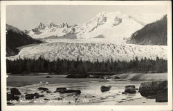Mendenhall Glacier Juneau, AK Postcard Postcard