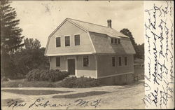 View of New Library Postcard