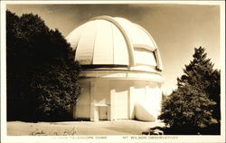100-Inch Telescope Dome, Mt. Wilson Observatory Mount Wilson, CA Postcard Postcard