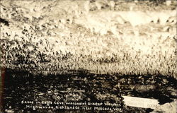 Scene in Eagle Cave, Wisconsin's Greatest Wonder Postcard