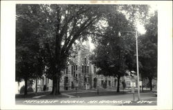 Methodist Church Mount Vernon, IA Postcard Postcard