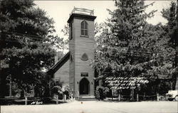 The Little Brown Church in the Vale Postcard