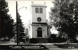 1st Shell Rock Lutheran Church Postcard