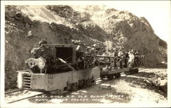 Baby Gage Railroad, Death Valley Ryan, CA Postcard Postcard