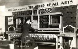 The Guild Inn Hand Loom Weaving Exhibition Scarborough, ON Canada Ontario Postcard Postcard