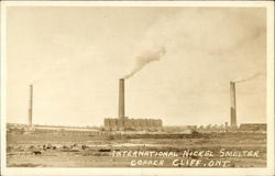 International Nickel Smelter Postcard