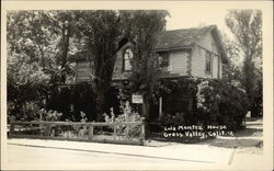 Lola Montez House Grass Valley, CA Postcard Postcard