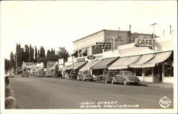 Main Street Bishop, CA Postcard Postcard
