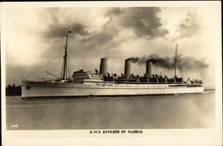 R.M.S. Empress of Russia Cruise Ships Postcard Postcard