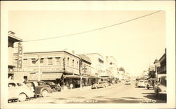 Street Scene Port Angeles, WA Postcard Postcard