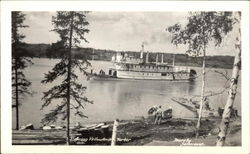 Entering Yellowknife Harbor Postcard