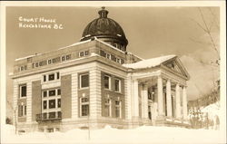 View of Court House Postcard