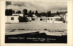 Steamboat Motel Postcard