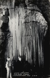 Pipe Organ Bridal Cave Postcard