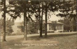 View of College Campus Postcard