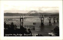 Yaquina Bay Bridge Newport, OR Postcard Postcard