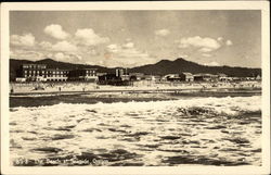 View of the Beach Postcard