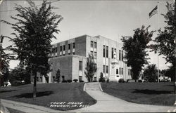 Court House Waukon, IA Postcard Postcard