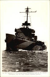 Speeding to Victory Postcard