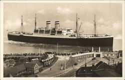 Schnelldampfer "Deutschland" Postcard