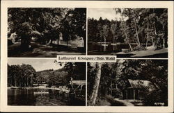 Königsee Thüringen Wald Postcard