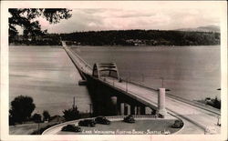 Lake Washington Floating Bridge Postcard