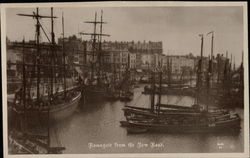 View of Town from the New Road Postcard