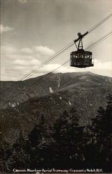 Cannon Mountain Aerial Tramway Franconia Notch, NH Postcard Postcard