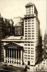 New York Stock Exchange Postcard Postcard