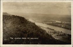 The Oxbow from Mt. Holyoke Postcard