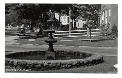 Fountain Hancock, NH Postcard Postcard