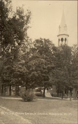 St. Peter's Roman Catholic Church Vergennes, VT Postcard Postcard