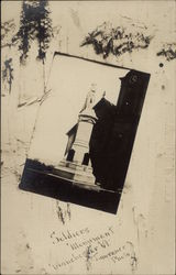 Soldiers Monument Postcard