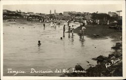 Desecacion del Rio Tampico, Mexico Postcard Postcard