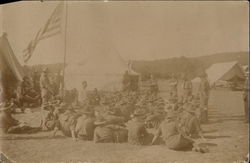 A Company - World War I Military Postcard Postcard