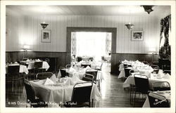 Dining Room - Mt. McKinley Park Hotel Alaska Postcard Postcard