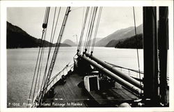 Along the Inland Passage to Alaska Postcard Postcard