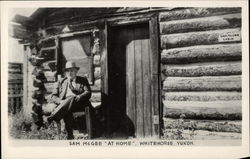 Sam McGee "At Home" Whitehorse, YT Canada Yukon Territory Postcard Postcard
