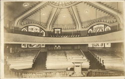 Trinity ME Church Auditorium Postcard