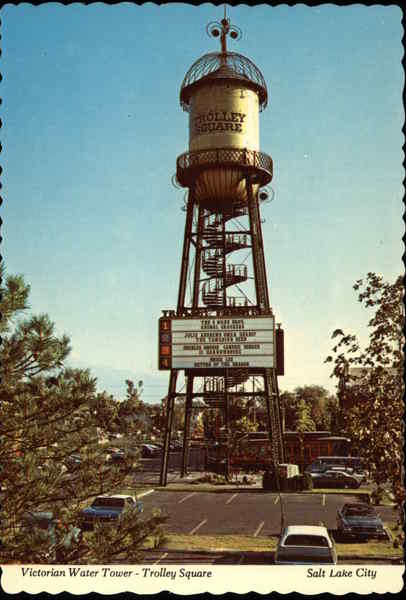 Victorian Water Tower - Trolley Square Salt Lake City Utah