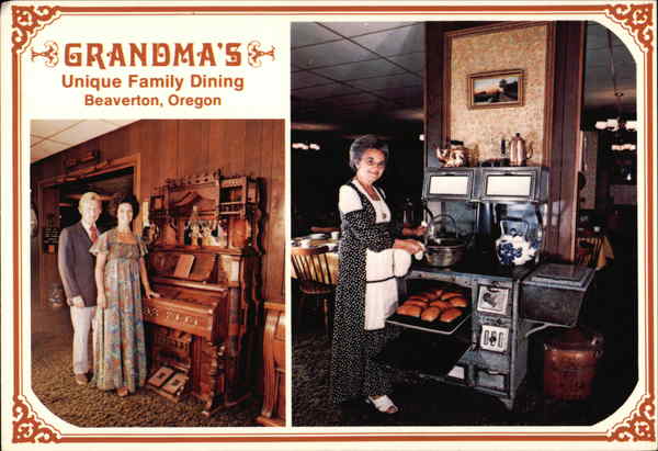 Grandma's Unique Family Dining Beaverton Oregon