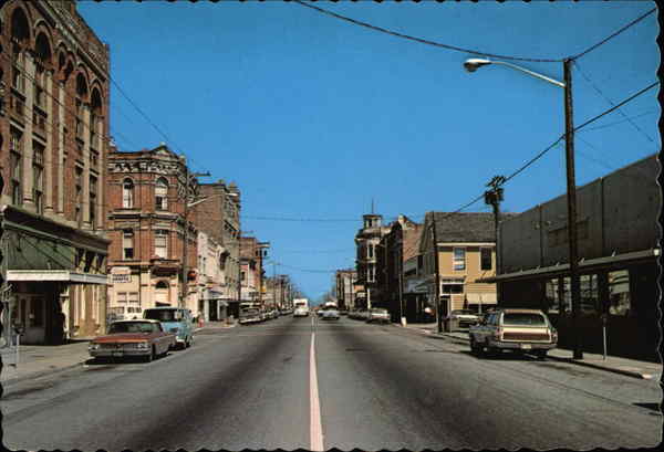 Street Scene Port Townsend Washington