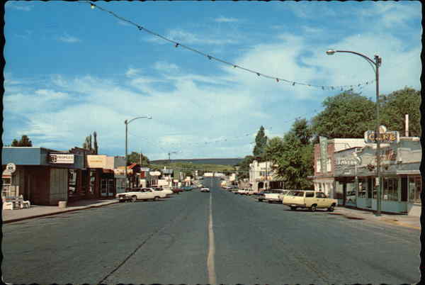 Street Scene Soap Lake Washington